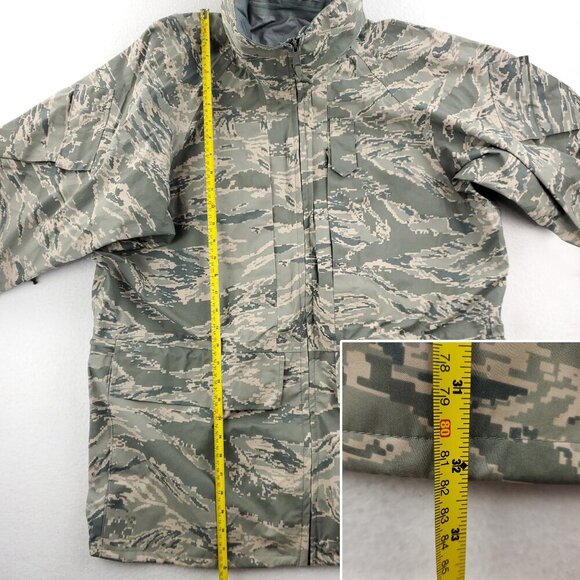 Military Parka All Purpose Environmental Camo APECS Men's Large Long NWOT - Picture 7 of 14
